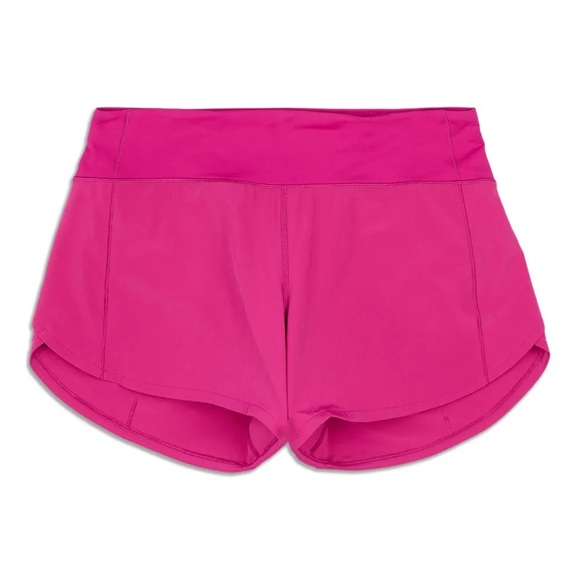 Lululemon Speed Up Shorts- pink. Sold out LuLu- low rise Pink - Picture 4 of 5